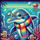 WIZ•THE•DOLPHIN logo