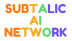 SUBTALIC•AI•NETWORK logo