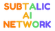 SUBTALIC•AI•NETWORK logo
