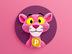 PINK•PANTHER•BTC logo