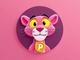 PINK•PANTHER•BTC logo