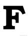 F logo