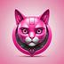 Pink Cat of Meme logo