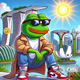 PEPE TO THJE SUN logo