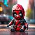 Baby DeadPool on TRX logo