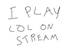 PLAYING ON STREAM logo