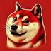Doge on Tron logo