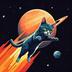 Little Cat on Mars logo