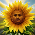 Justin The SunFlower logo