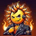 Sun in Moon's world logo