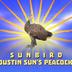 JUSTIN SUNS PEACOCK  logo