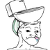 Retarded Wojak logo