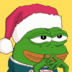 SANTA HAT PEPE logo
