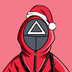 Squid Santa logo