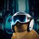DOG LARPING AS AI logo