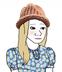 trad wife wif hat logo