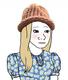 trad wife wif hat logo
