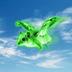 Neon Squirrel Flying West logo