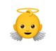 Baby Jesus Emoji 👼  logo