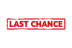 Last chance for a million logo