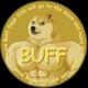 BUFF ELON DOGE logo