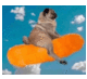 PUG ON CHEESEY logo