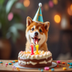 Birthday Dogecoin logo