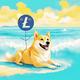 LITECOIN DOG logo