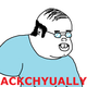 Ackchyually logo
