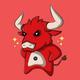 RED BULL COIN logo