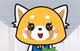 Aggretsuko logo