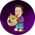 Doge Mascot - Solana logo