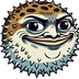 BLUBBO THE PUFFERFISH logo