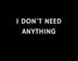 never need anything logo