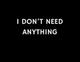 never need anything logo