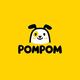 PomPom Dog logo