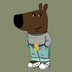 Just a black guy logo