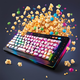 Popcorn or Keyboard logo
