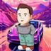 ELON CHILL WITH TESLA logo