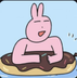 PINK BUNNY logo