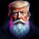Trump Santa logo
