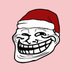 troll santa logo
