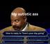 My autistuc ass logo