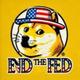 D.O.G.E End The Fed logo