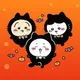 Halloween Chiikawa logo