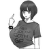 Big Tiddy Goth Girl logo