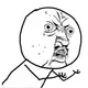 Y U No Guy logo