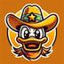 Cowboy Donal Duck logo