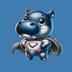 Hippo Man logo