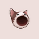 Popcat on Sui logo